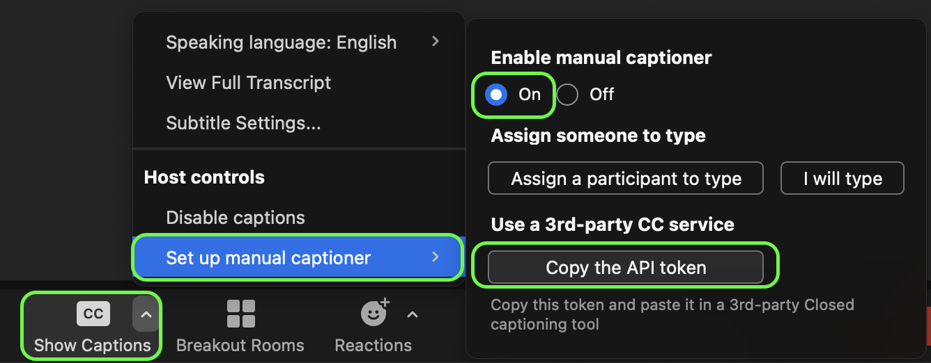 Set up Live Captioning on Zoom Otter.ai Help Center