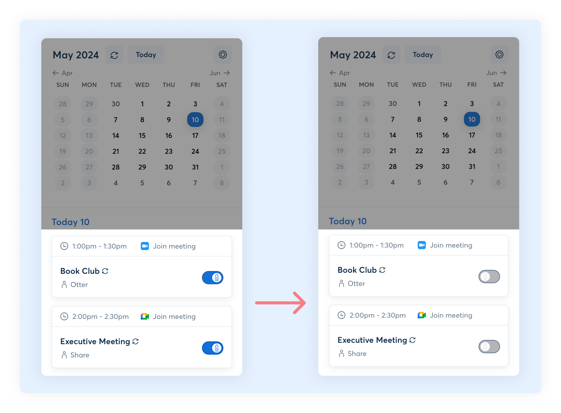 Stop otterpilot from automatically joining your meetings help center
