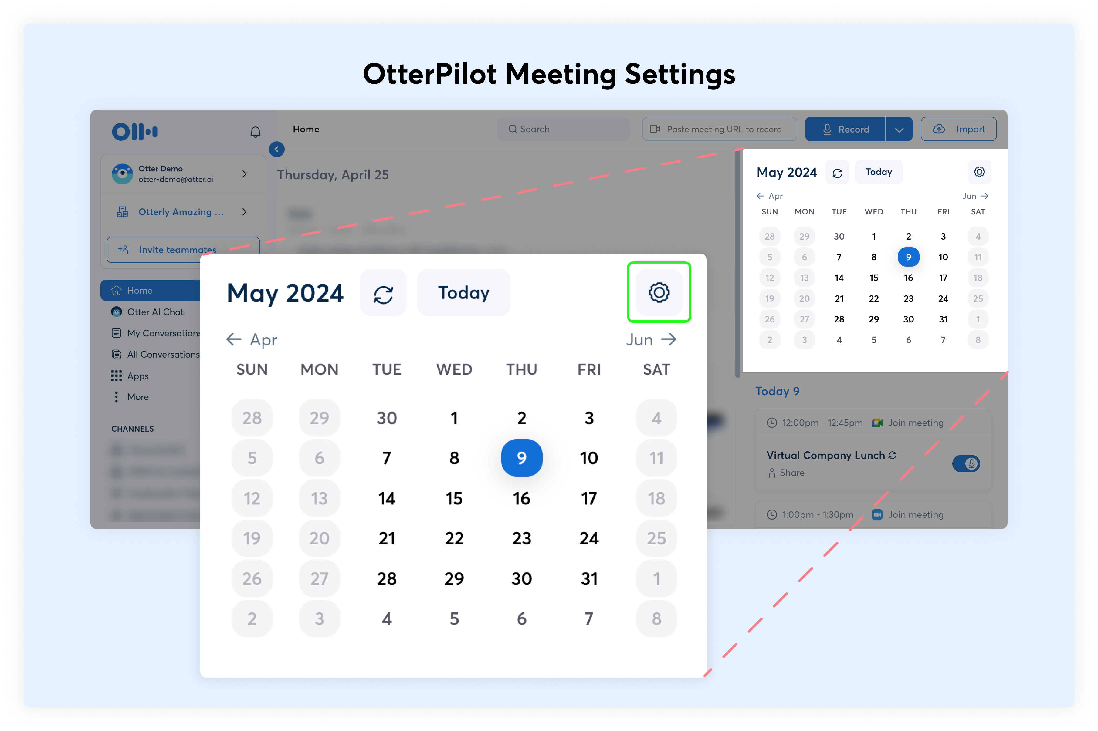 Stop otterpilot from automatically joining your meetings help center