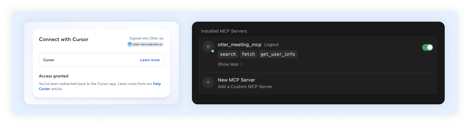 cursor otter is connected.png