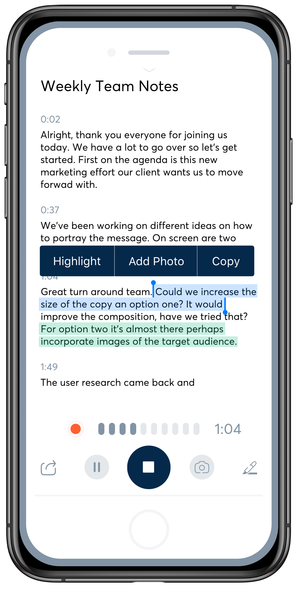 Record a conversation – Otter.ai Help Center