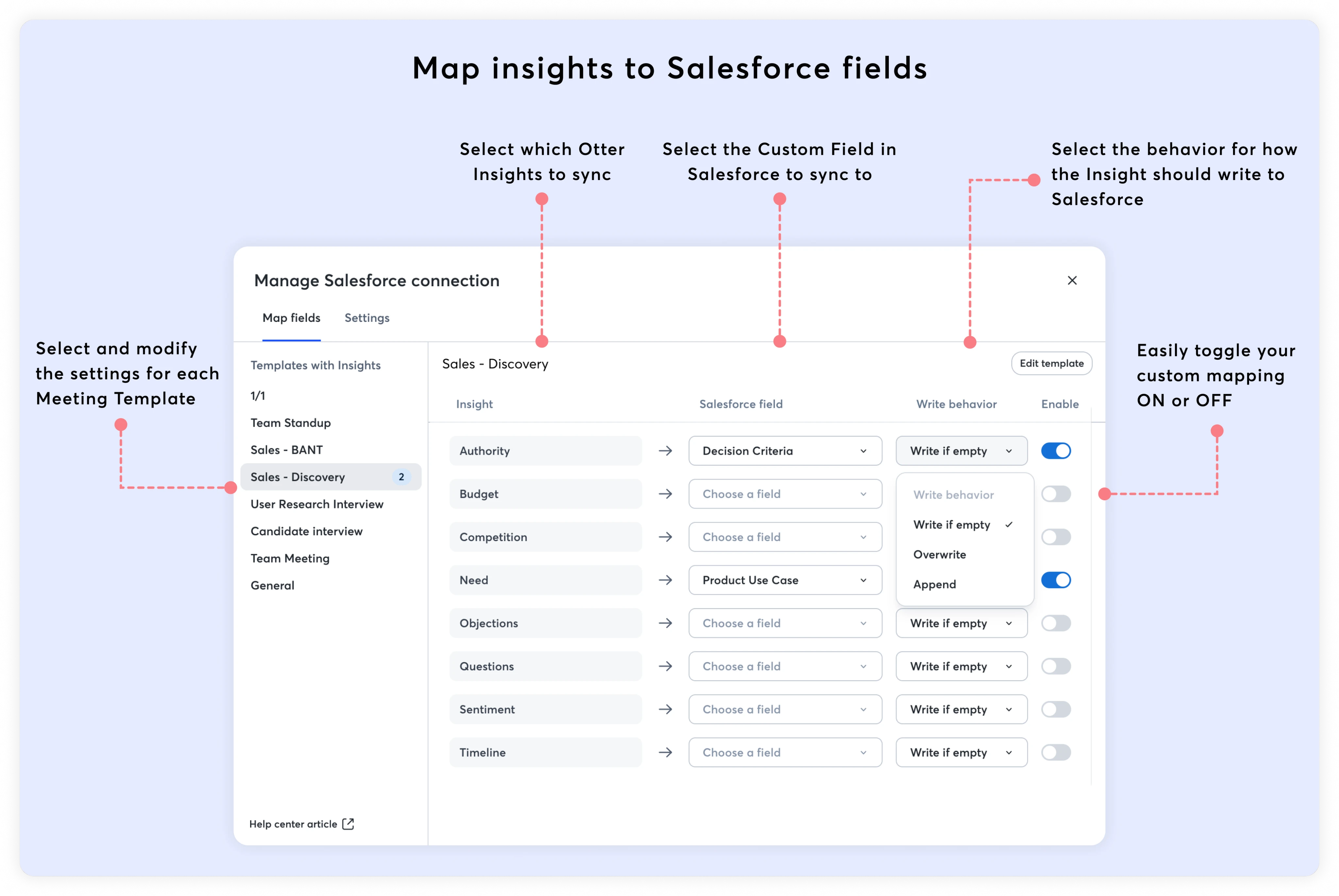 Enterprise integrations